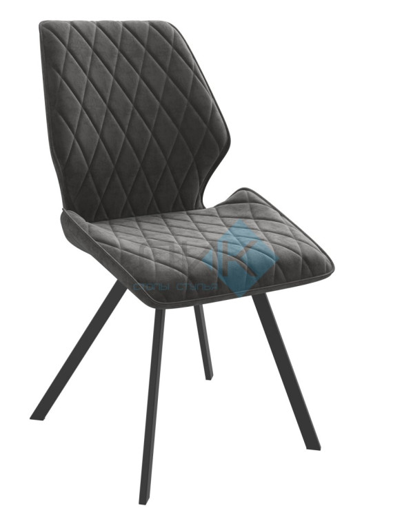 Стул DikLine 242PRO B28 ANTRACITE, ножки черные Стул DikLine 242PRO B28 ANTRACITE, ножки черные